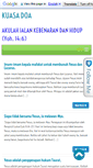 Mobile Screenshot of kuasadoa.com