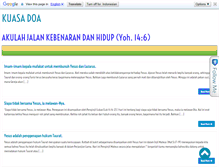 Tablet Screenshot of kuasadoa.com
